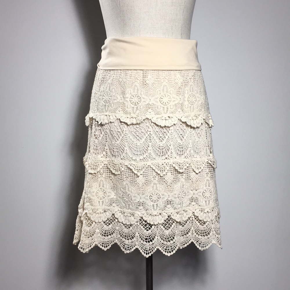 Beautiful lace lined skirt